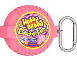 okido - Hoesje geschikt voor Airpods 4 - Hubba Bubba silliconen case voor Airpods - Roze case geschikt voor Apple AirPods 4 - Airpods hoes kauwgom