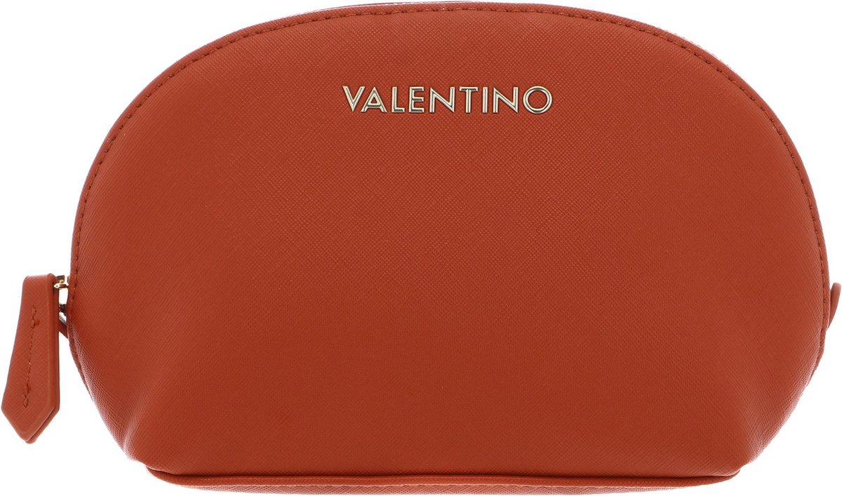 VALENTINO Toilettas Zero Re Soft Cosmetic Case Arancio Terracotta