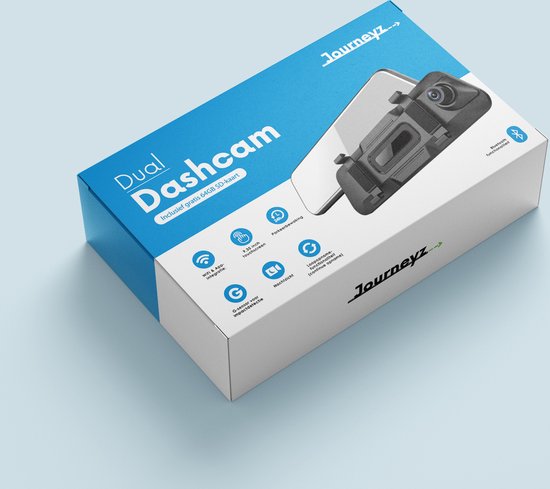 Dashcam 3 Kanal, 4k Dashcam Auto Vorne Hinten Innen 170° 150° 150° Ultraweitwinkel-Schutz, Enthält Eine 64 GB SD-Karte, G-Sensor, Loop-Aufnahme, 5GHz WiFi Übertragung, Nachtsicht, 24H Parküberwachung