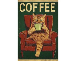 Kat Poster | Koffie Poster | Tekst Poster | Dieren Poster | Mode Poster | Kunst Poster | Koffiehuis Poster | Vintage Poster | 50x70cm | Wanddecoratie | Muurposter | S4333 | Geschikt om in te lijsten Kat Poster | Koffie Poster | Tekst Poster | Dieren Poster | Mode Poster | Kunst Poster | Koffiehuis Poster | Vintage Poster | 50x70cm | Wanddecoratie | Muurposter | S4333 | Geschikt om in te lijsten