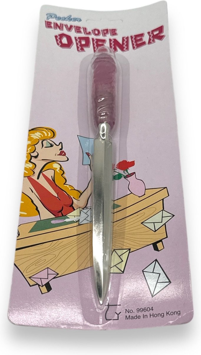 Pecker Penis Envelop Opener - Humoristische Briefopener met Ondeugend Design