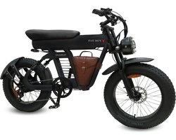 Diablo Fat Boy - Elektrische Fatbike - 20 inch - 250W motor - Actieradius tot 70 km - 7 versnellingen - Hydraulische schijfremmen - 749Wh accu - Zwart