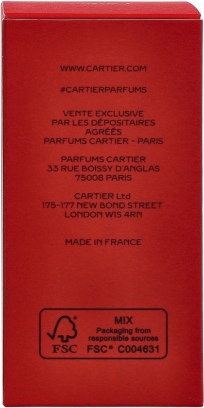 Cartier Pasha de Cartier - 50 ml - parfum spray - herenparfum