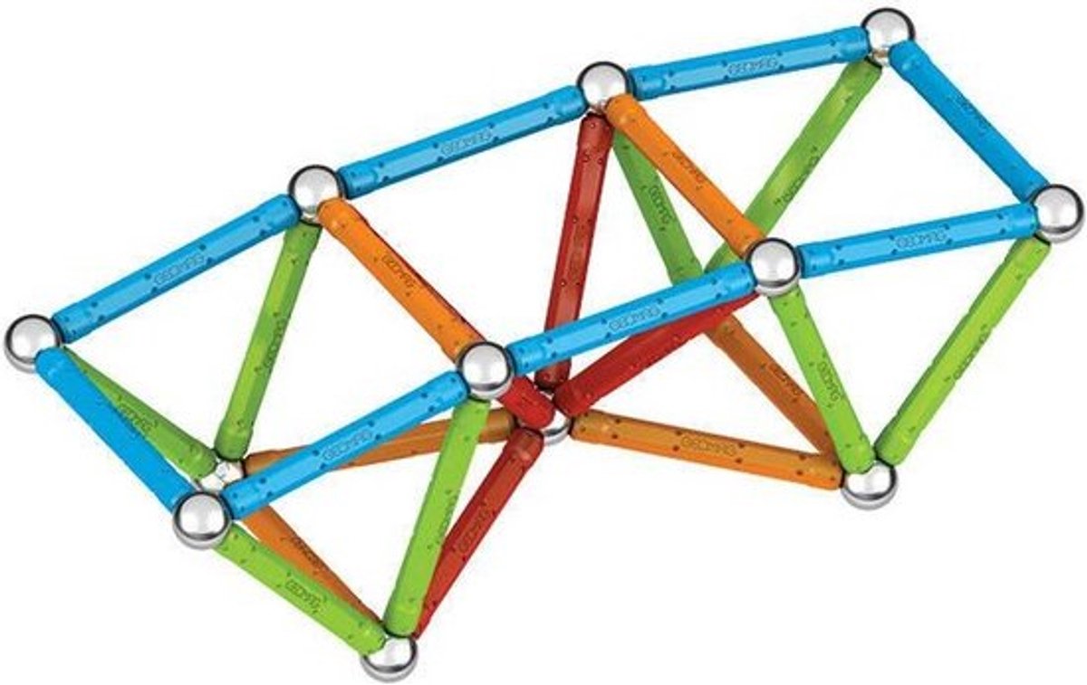 Geomag Super Color Recycled - Magnetisch Constructiespeelgoed met Panelen - 60-delig - Vanaf 3 jaar — afbeelding 20