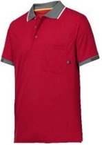Polo Snickers tech rouge L.