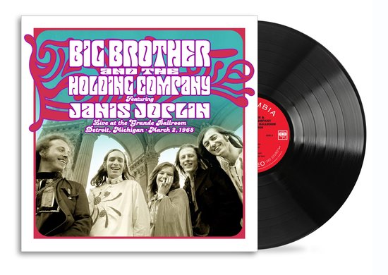 Big Brother & The Holding Company Ft. Janis Joplin – Live At The Grande Ballroom, Detroit, Michigan, March 2, 1968 (LP / Black Friday 2024)