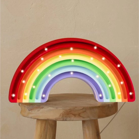 Lampe de nuit Little Lights lampe pour enfant arc-en-ciel | Classique | Fabriqué à la main de manière durable