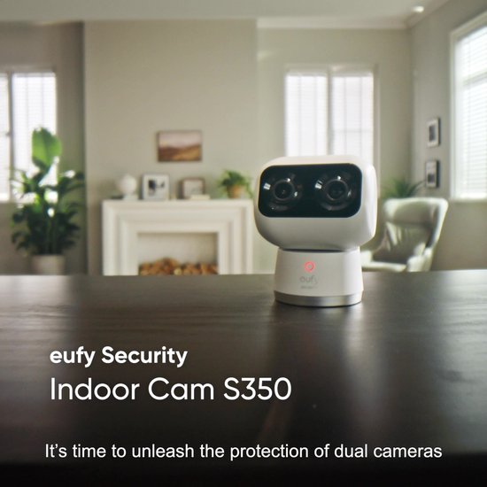 Eufy S350 Indoor Cam - 4K UHD-resolutie - Huisdiercamera met app