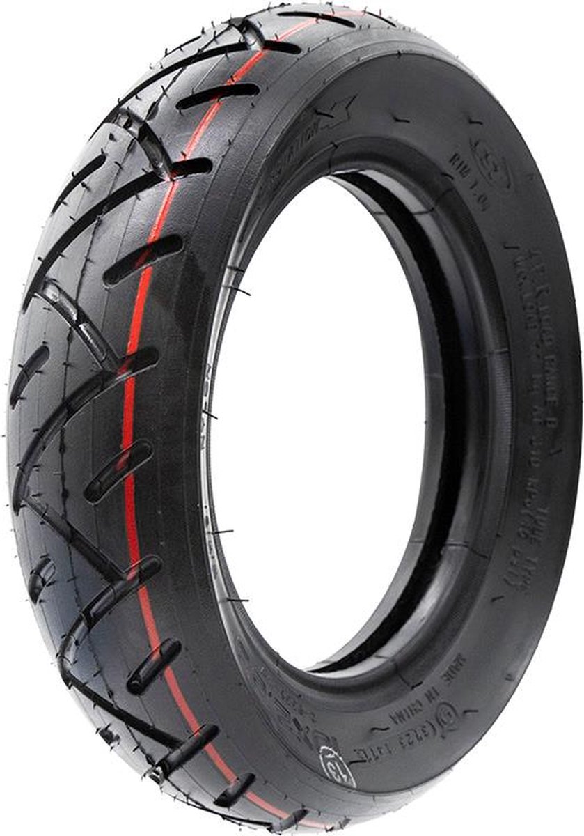 Buitenband 10x2,5-6 CST | Elektrische Step | Zwart Rubber | Duurzaam | Lekbestendig | Grip | Stabiliteit