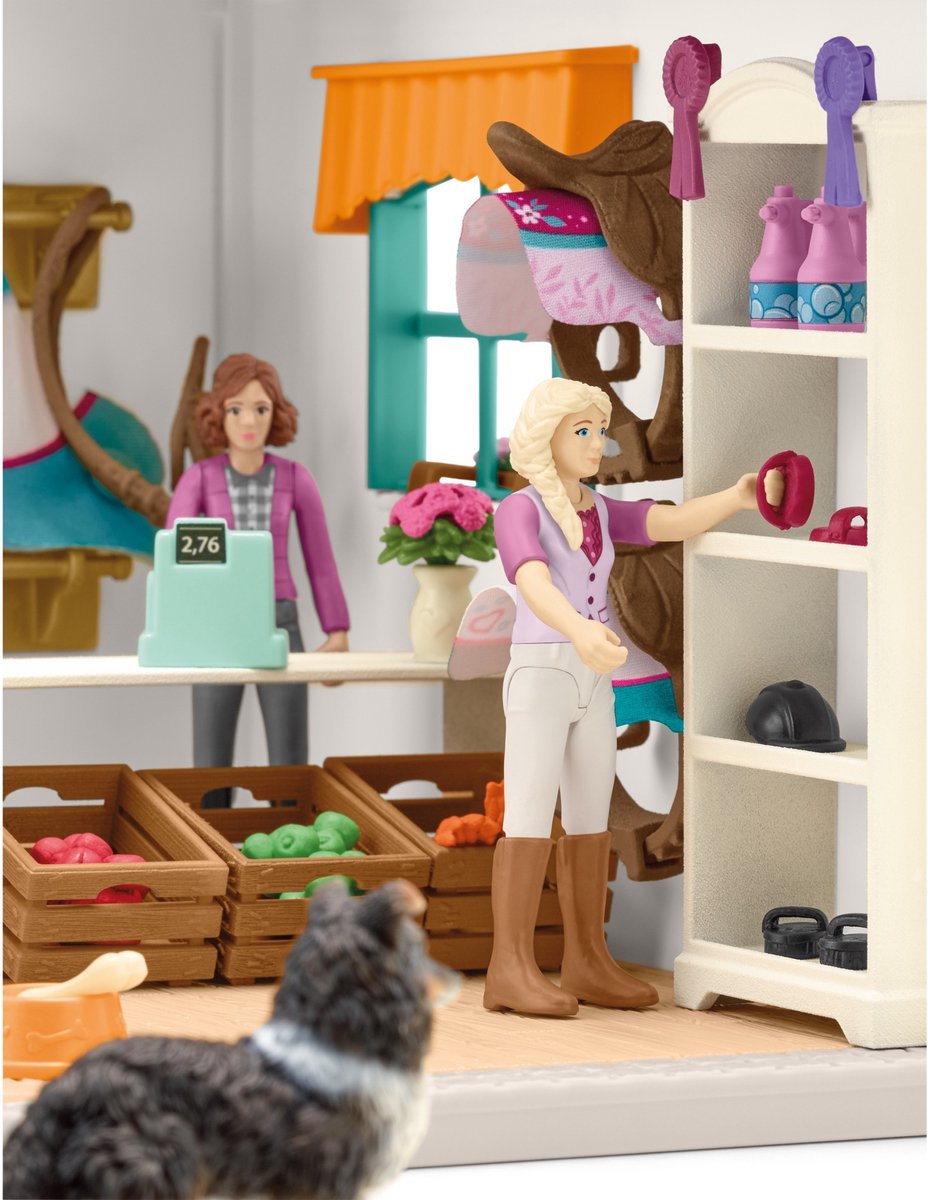 schleich HORSE CLUB - Ruitershop - Kinderspeelgoed voor Jongens en Meisjes - 5 tot 12 jaar - 42568 — afbeelding 9