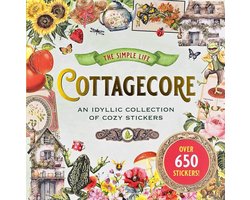 Cottagecore Sticker Book (Over 650 Stickers)