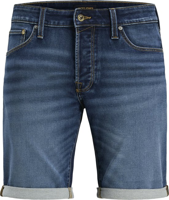 JACK&JONES JJIRICK JJICON I.K. SHORTS GE 132 SN Heren Broek - Blue Denim