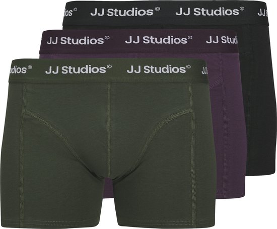 jbs ® Slip heren (verpakking van 2 stuks) ideale pasvorm en ademend katoen (zonder krassen briefjes), Zwart, 3XL