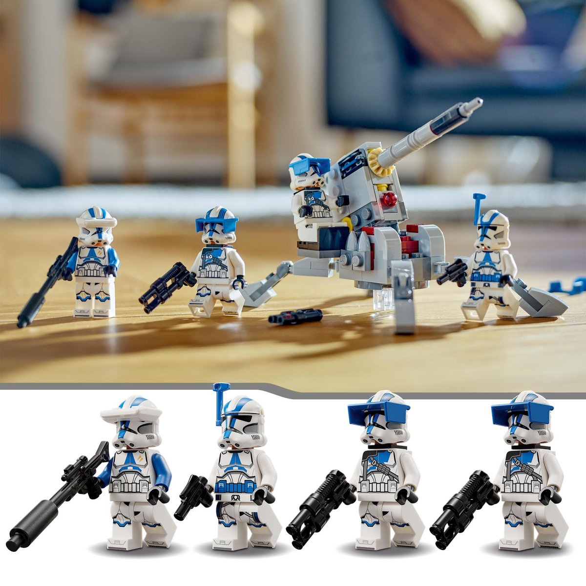 LEGO Star Wars 501st Clone Troopers Battle Pack Bouwbaar Speelgoed met Minifiguren - 75345 — afbeelding 3
