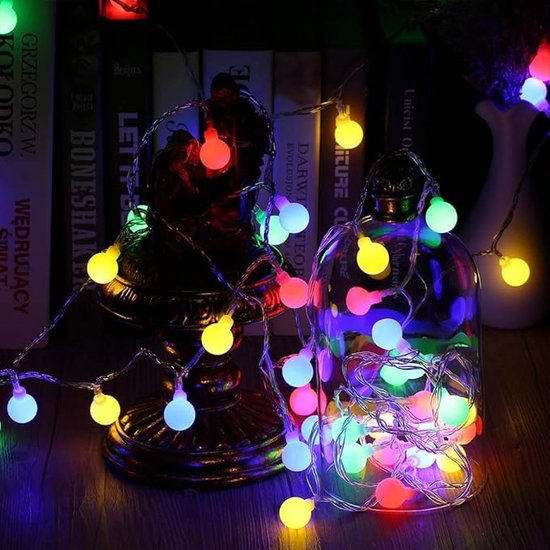Led-lichtsnoer voor buiten, 100 m, 100 leds, kerstboom-lichtketting, 8 modi, voor binnen, met timer- en geheugenfunctie, voor Kerstmis, feest, bruiloft, tuin, balkon, decoratie (warmwit