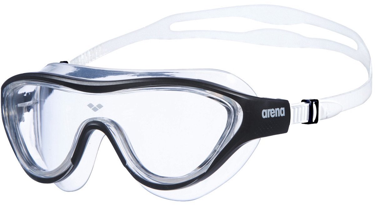 ARENA | The One Mask clear - black - transparent — afbeelding 15