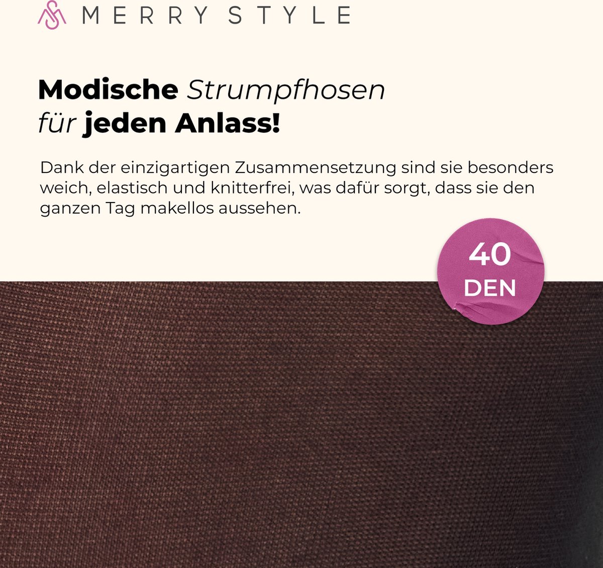 Merry Style MS-GB-791 Dames Stay-Up Kousen - 40 Denier - licht glanzend - elastische band - Polyamide - Donkerturquoise - XL / XXL