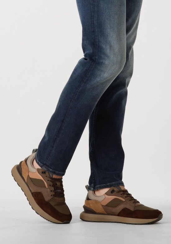 CLAY 13833 Sneakers - Nubuck - Heren - Bruin - Maat 41