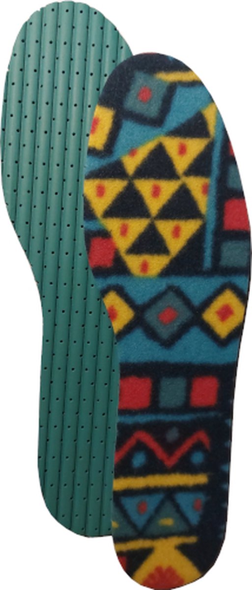 Marla Thermosoft Fleece Inlegzool - Winter Inlegzool met Koolstof - Tegen koude voeten - Warm en zacht - Maat 38/39
