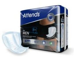 Attends For Men Level 4 - Incontinentie Inlegkruisjes