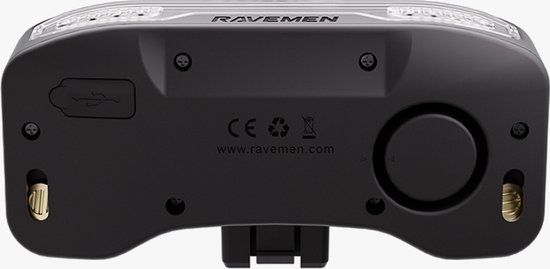 Ravemen NT101 achterlicht - fietsverlichting - antidiefstal - 50 lumen — afbeelding 2