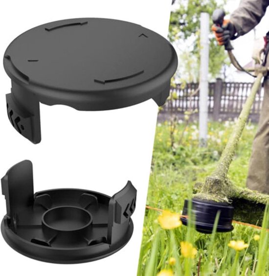 4 Stuks Spoel Cover F016F04557 Vervanging voor Bosch ART 23 SL / 26 SL Gras Trimmer van Merkloos	 — afbeelding 2