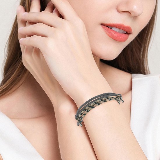 AIWENXI Hart crematie armbanden voor as strikken hart urn armband voor