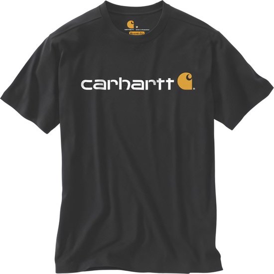 Carhartt Core Logo T-shirt SS Noir Hommes