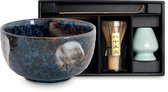 Bol.com Japanse Matcha thee set Amai - Matcha drinken zoals het hoort - Cadeau tip 2024! - ✓Kom ✓Matcha borstel ✓Matcha houder ✓... aanbieding