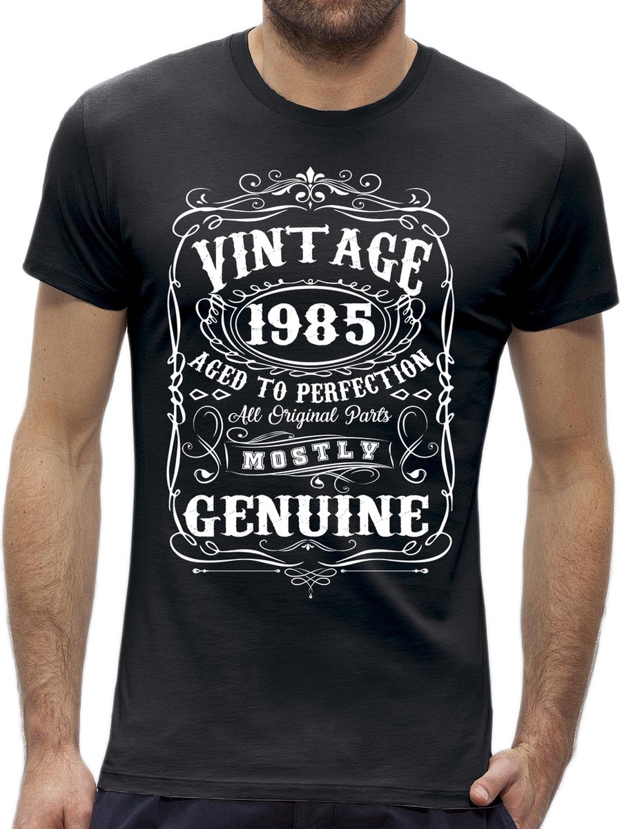 Perfection 40 jaar verjaardag t-shirt kado tip Heren maat S