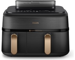 Philips 5000 series NA552/00 - Dubbele heteluchtfriteuse - 9L - 2750W - Zwart