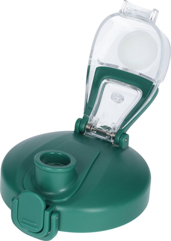 Krachtige Draadloze Blender To Go - Smoothie Maker voor Onderweg - Draagbare Blender met Drinkdop - Mixer voor smoothies - Draadloos opladen mogelijk! - Handmixer voor gezonde drankjes - 600ml - Groen van Merkloos — afbeelding 3