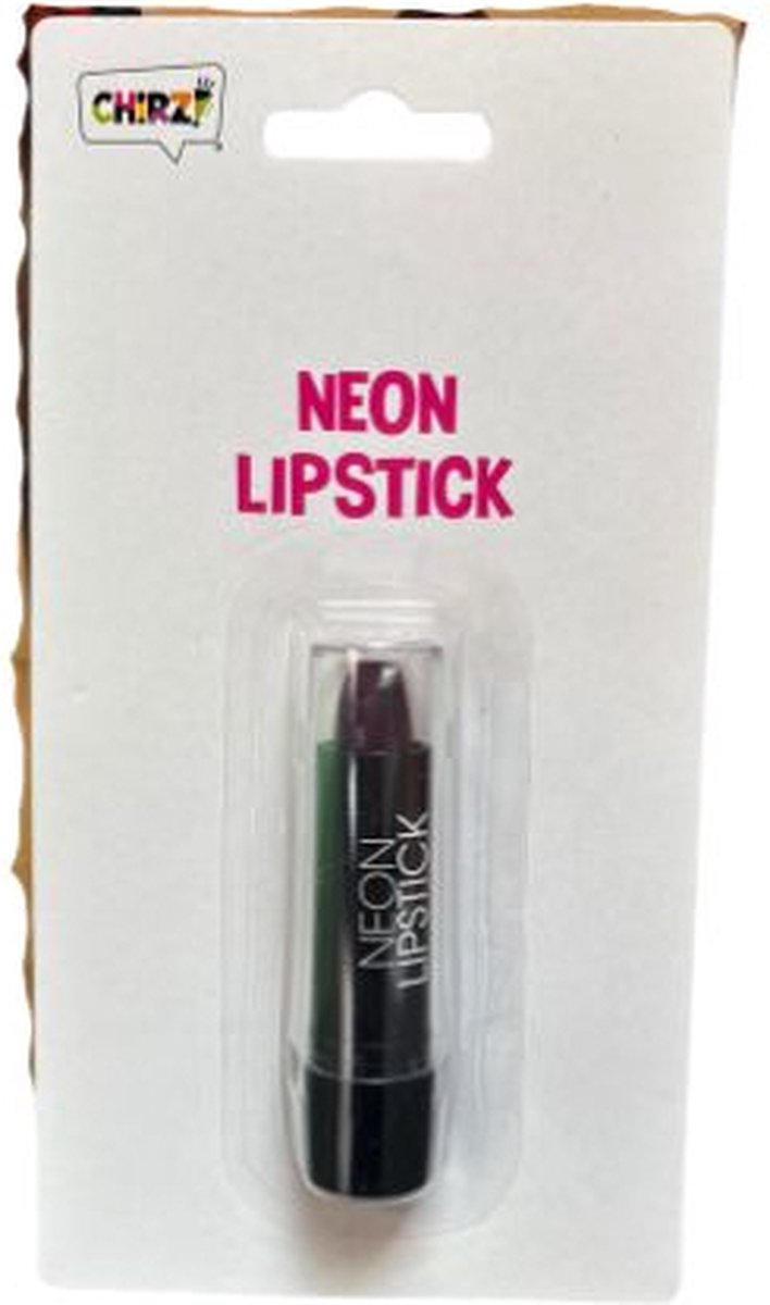 Lipstick - neon - paars - make-up - 3.5 gram
