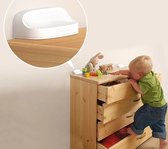 10 Paar Kantelbeveiliging Meubel Set - Anti-Kantel Ankers Zonder Boren Voor Kast Commode En Rek 2