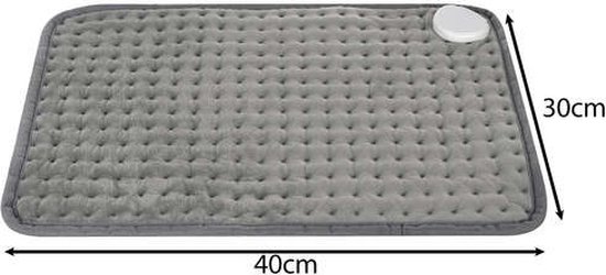 Ruhhy Warmtedeken - 40 x 30 cm - katoen - afstandsbediening - elektrische deken - verwarmingskussen — afbeelding 5