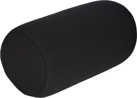 Bolster met microparelbuis, rond nekkussen, kussen van microbeads voor