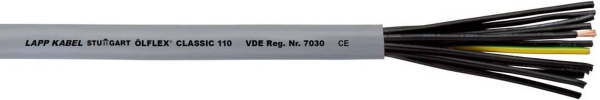 LAPP ÖLFLEX® CLASSIC 110 Stuurstroomkabel 4 x 1 mm² Grijs 1119854/50 50 m