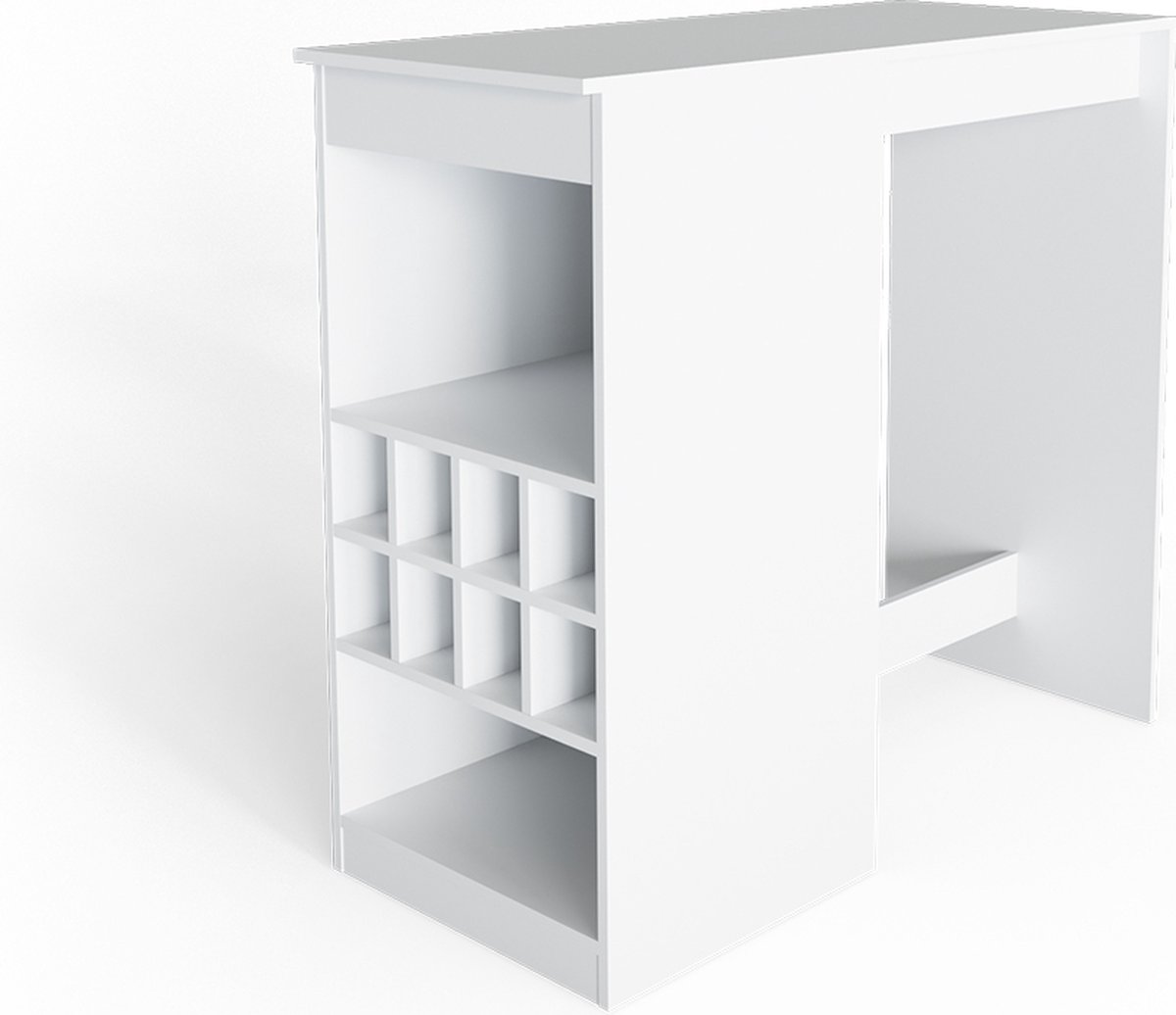 Vicco Ross Bartafel – 115 x 50 cm Wit