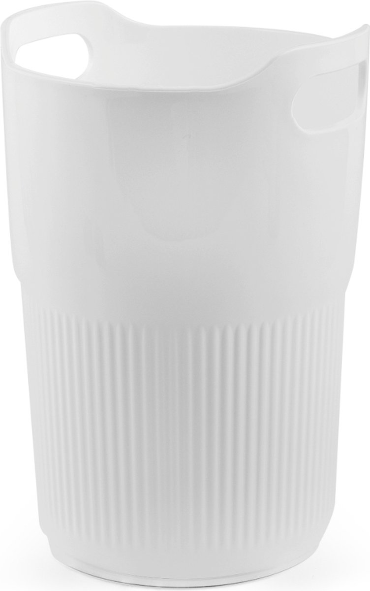 Sdv Luce Wijnkoeler koelemmer champagne koeler wit 2 handvatten