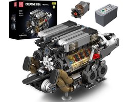 Comnox - Mould King - W16 Motor BGT Supercar Set - Technische Bouwstenen - Compatibel met LEGO - 952 Stuks - Educatief Speelgoed