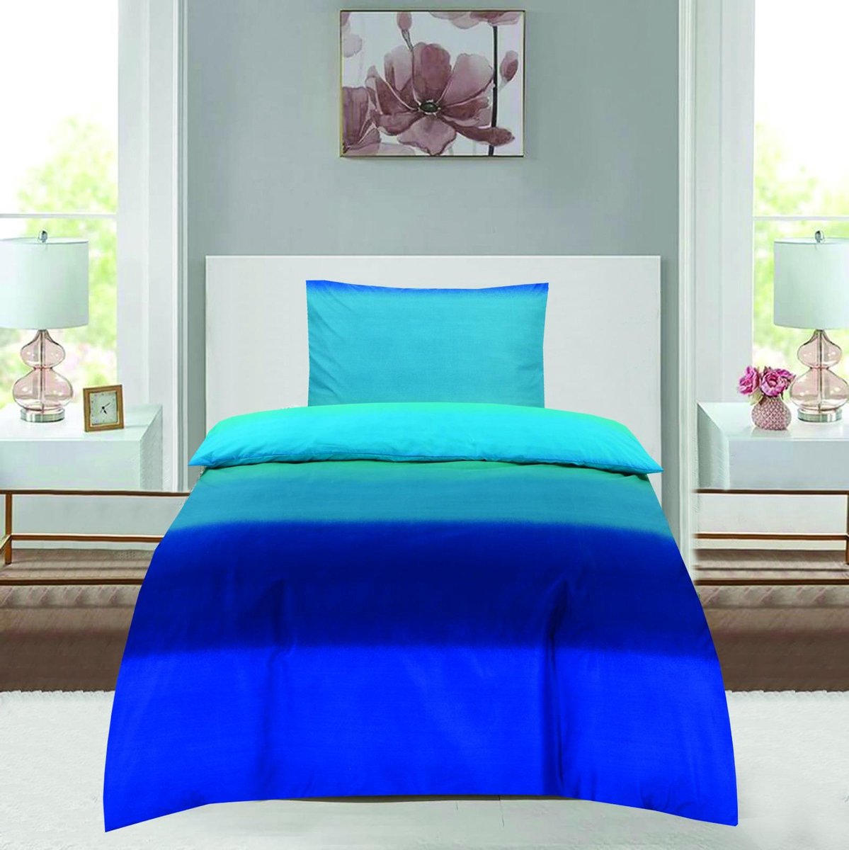 Waves L Blue 140x200