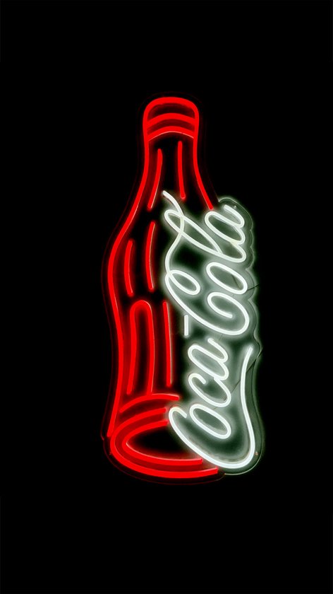 Ohno Coca Cola Fles - LED Neon Sign - Stoere wandlamp | bol