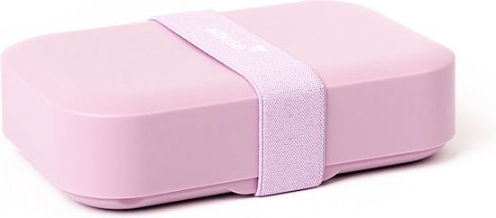 Amuse Boîte à Pain – Medium – Boîte à Lunch avec Support – Hauteur Réglable – Passe au Lave-Vaisselle – Rouge – 500 ml