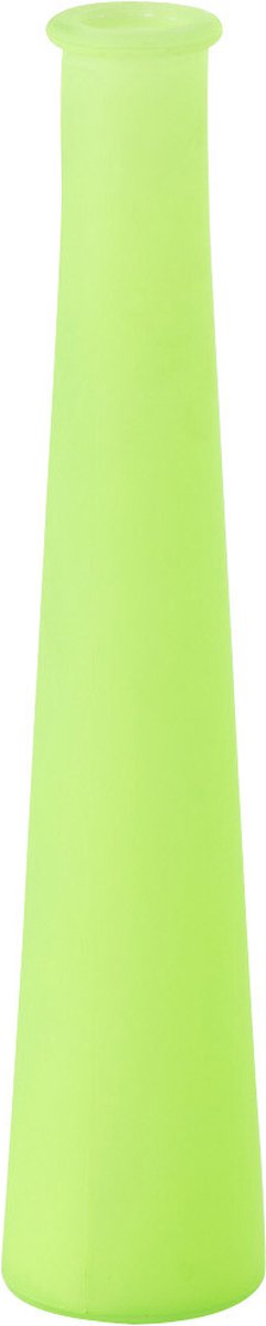 J-Line vaas Tube - glas - groen - 31.5 cm hoog