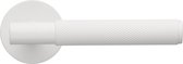 Ostiumhome® - Deurbeslag- Deurklink Diamond cut - Wit - Berzo