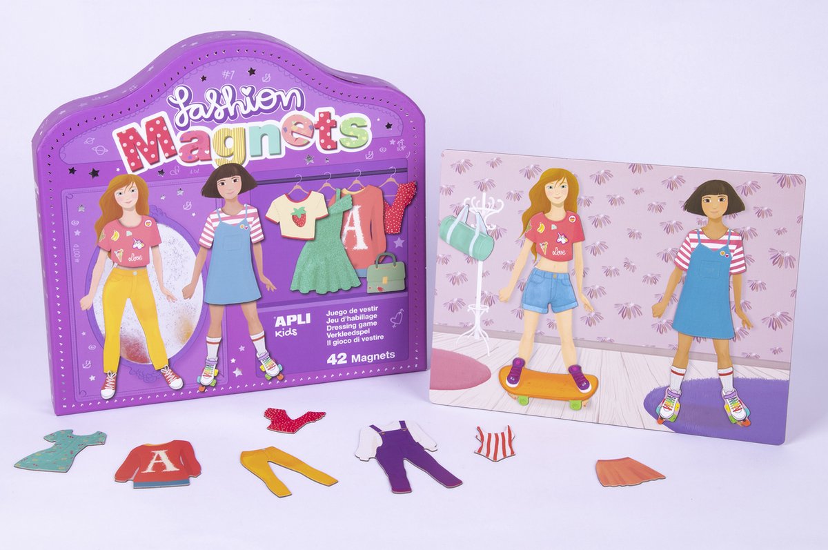 Apli Kids - Mode ontwerp / Fashion designer magneetspel
