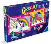 Ravensburger CreArt Junior - Fairytale Ponies - Schilderen op Nummer