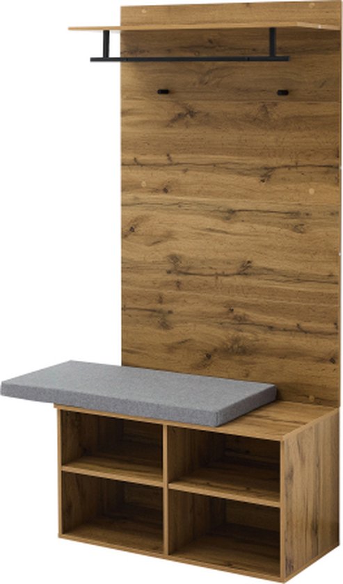 Moimhear 60,5 x 180,5 x 35,2 cm 83 x 101 x 35 cm, garderobeset met
