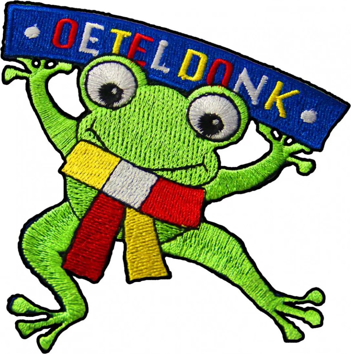Fjesta© Oeteldonk Embleem - Dansend Oeteltje - Carnaval Den Bosch