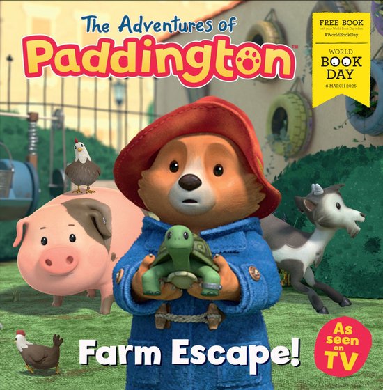 The Adventures of Paddington: Farm Escape!: World Book Day 2 ... - cover